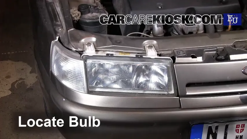 2002 Lada 110 GLI 1.5L 4 Cyl. Lights Headlight (replace bulb)